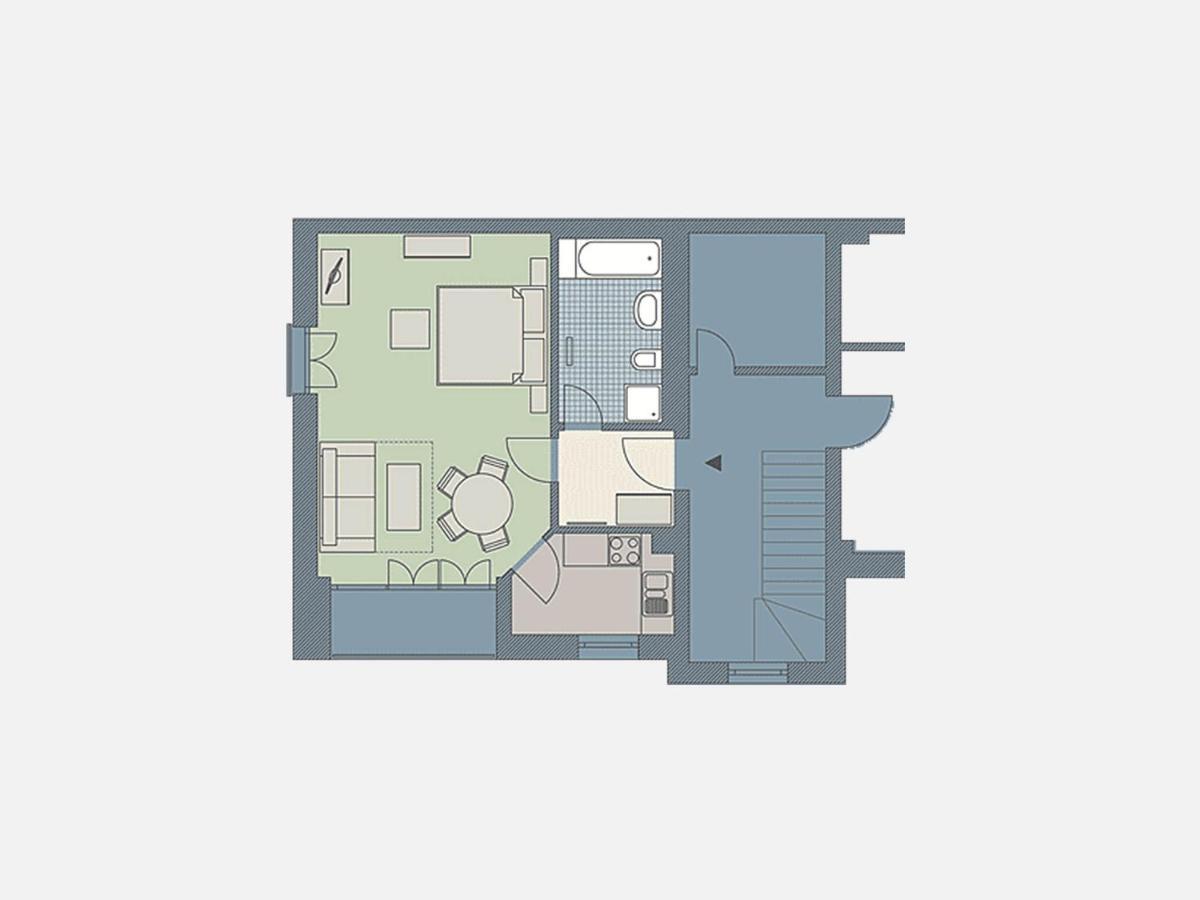 Kaiservillen Heringsdorf - 1-Raum-Ferienwohnung Mit Balkon Dr3 Dış mekan fotoğraf
